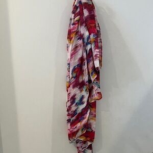 Express Colorful Patterned Scarf